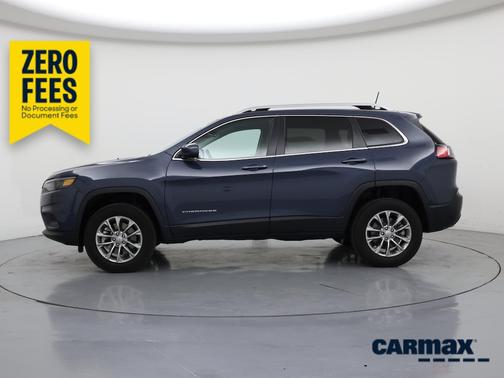 Blue 2021 Jeep Cherokee Latitude Lux