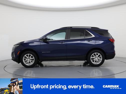 Blue 2022 Chevrolet Equinox LT