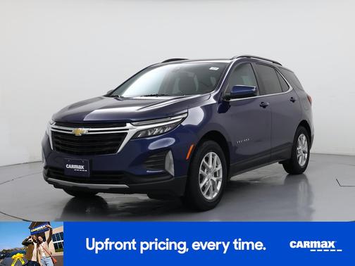 Blue 2022 Chevrolet Equinox LT