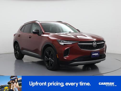 Red 2022 Buick Envision Essence