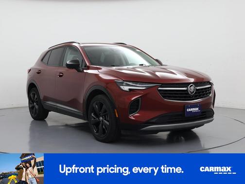 Red 2022 Buick Envision Essence