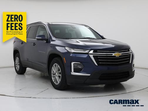 Blue 2023 Chevrolet Traverse LT Leather