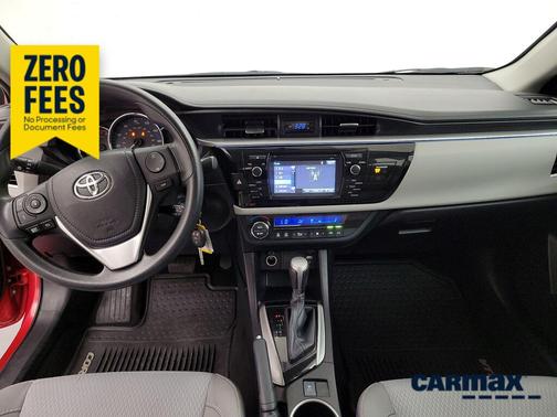 Red 2016 Toyota Corolla LE
