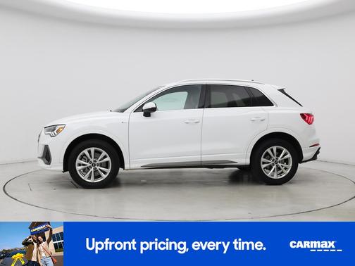 White 2024 Audi Q3 S-Line Premium