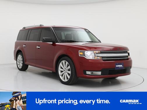 Burgundy 2016 Ford Flex SEL