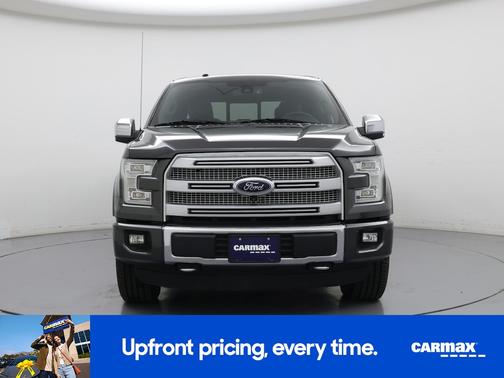 Gray 2016 Ford F-150 Platinum