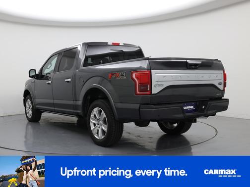 Gray 2016 Ford F-150 Platinum