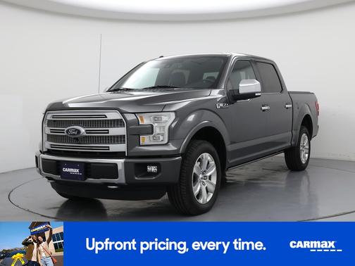 Gray 2016 Ford F-150 Platinum