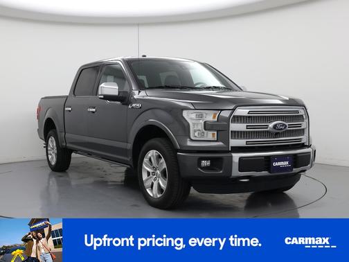 Gray 2016 Ford F-150 Platinum