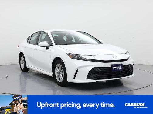 White 2025 Toyota Camry LE