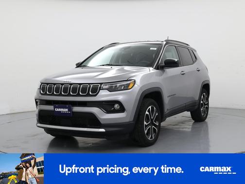 Silver 2022 Jeep Compass Limited