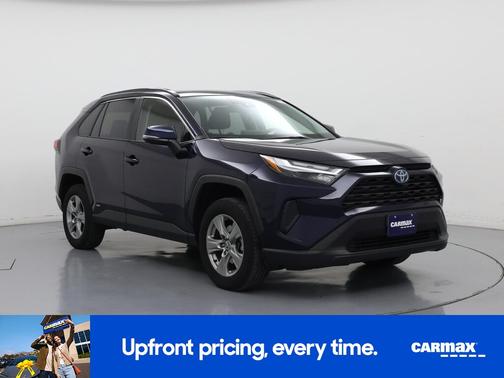 Blue 2023 Toyota RAV4 Hybrid XLE