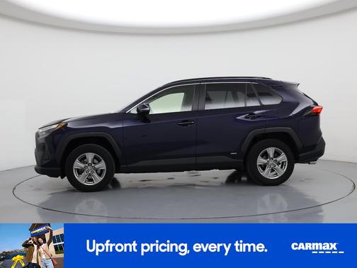 Blue 2023 Toyota RAV4 Hybrid XLE