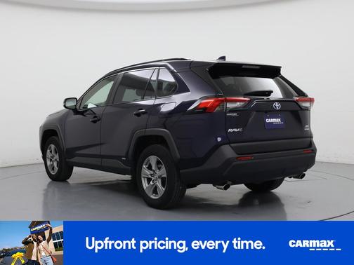 Blue 2023 Toyota RAV4 Hybrid XLE