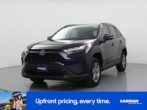 Blue 2023 Toyota RAV4 Hybrid XLE