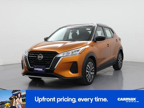 Orange 2021 Nissan Kicks SV