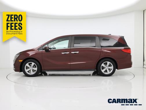 Red 2020 Honda Odyssey EX