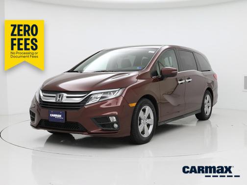 Red 2020 Honda Odyssey EX