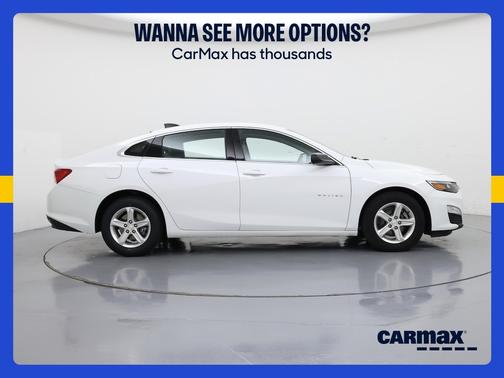 White 2023 Chevrolet Malibu LS