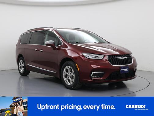 Red 2022 Chrysler Pacifica Limited