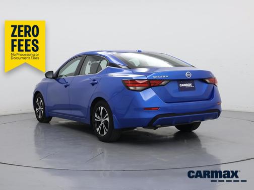 Blue 2023 Nissan Sentra SV