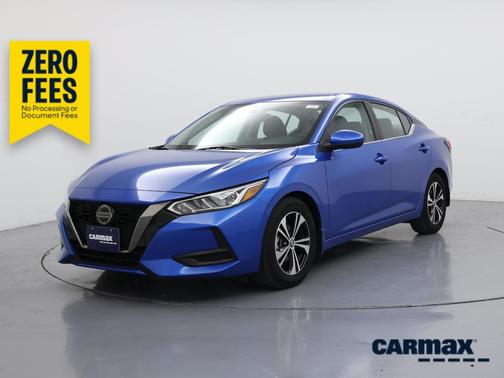 Blue 2023 Nissan Sentra SV