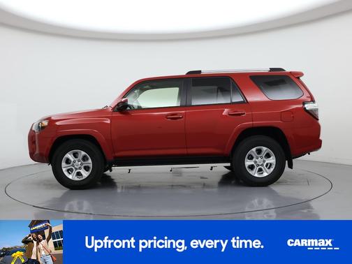 Red 2021 Toyota 4Runner SR5