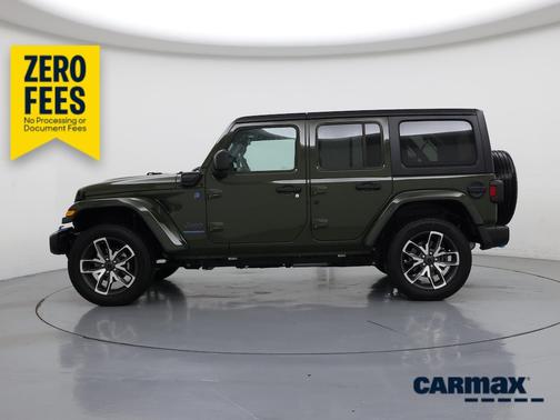 Green 2024 Jeep Wrangler Sport S
