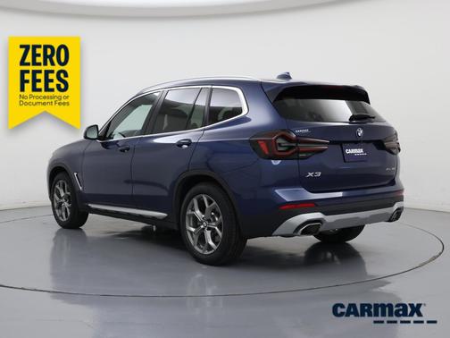 Blue 2022 BMW X3 XDrive30i