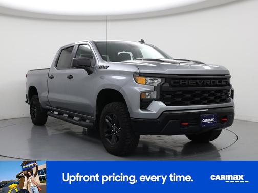 Gray 2023 Chevrolet Silverado 1500 Custom Trail Boss