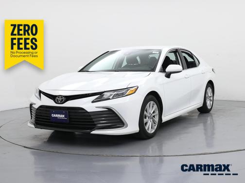 White 2023 Toyota Camry LE