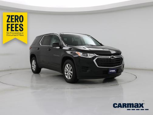 Black 2021 Chevrolet Traverse LS