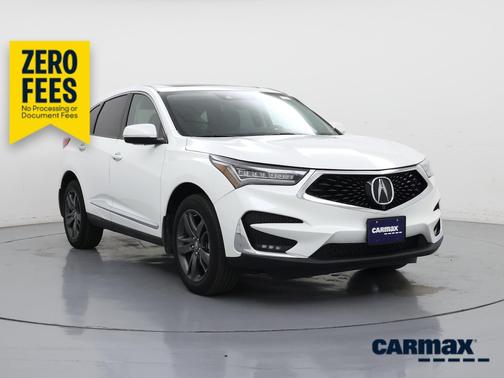 White 2021 Acura RDX SH-AWD Advance