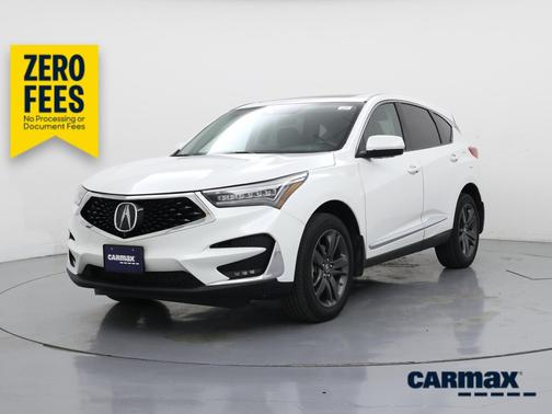 White 2021 Acura RDX SH-AWD Advance