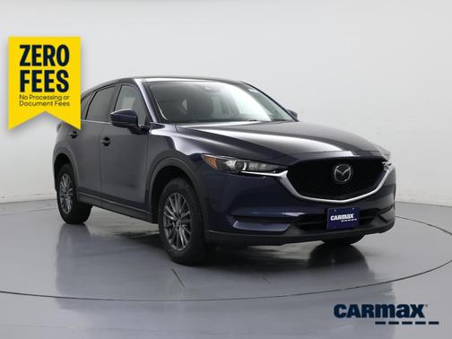 Blue 2021 Mazda CX-5 Touring
