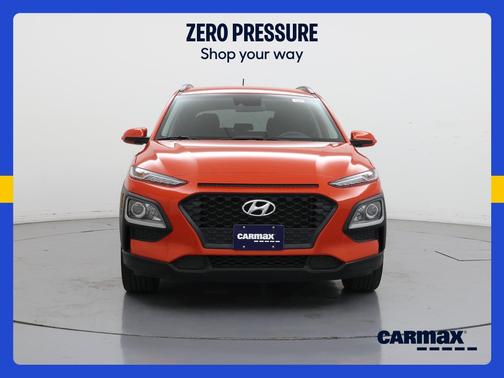 Orange 2020 Hyundai KONA SEL