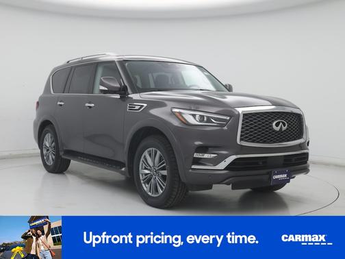 Gray 2024 INFINITI QX80 Luxe