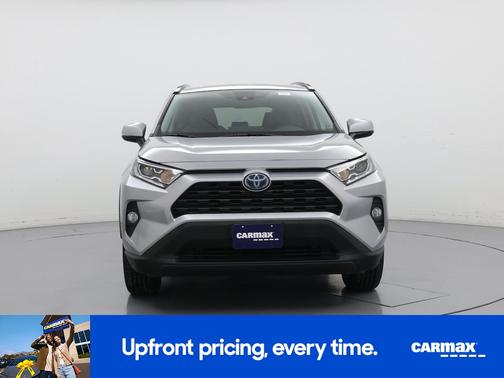 Silver 2021 Toyota RAV4 Hybrid XLE