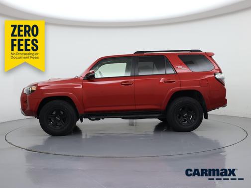 Red 2019 Toyota 4Runner TRD Off Road Premium