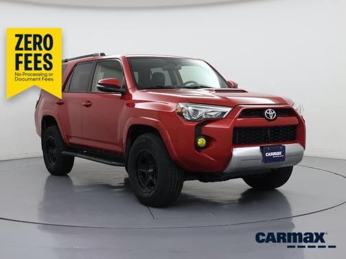 Red 2019 Toyota 4Runner TRD Off Road Premium