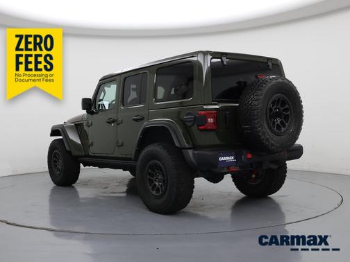 Green 2022 Jeep Wrangler Unlimited Rubicon