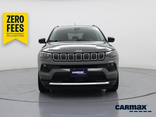 Gray 2022 Jeep Compass Limited