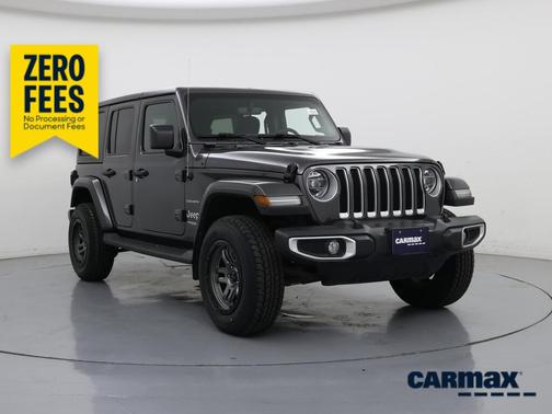 Gray 2022 Jeep Wrangler Unlimited Sahara