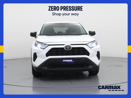 White 2024 Toyota RAV4 LE
