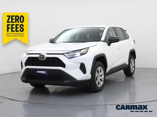 White 2024 Toyota RAV4 LE