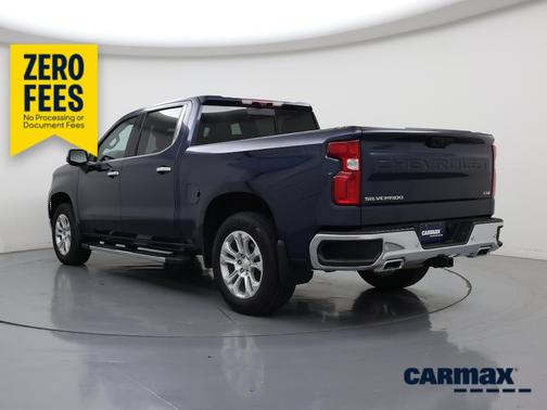 Blue 2022 Chevrolet Silverado 1500 LTZ