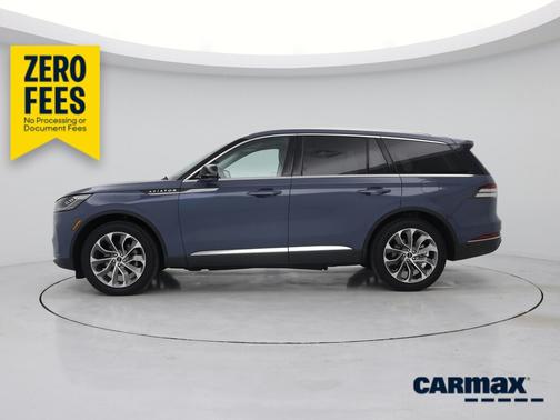Blue 2025 Lincoln Aviator Premiere