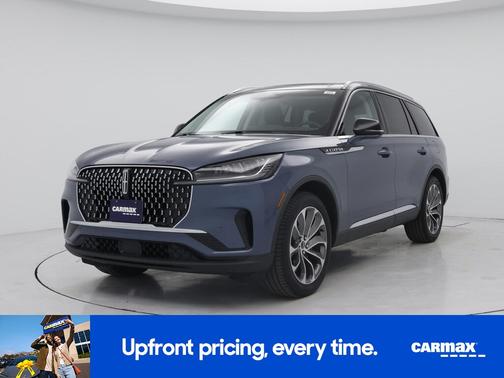 Blue 2025 Lincoln Aviator Premiere