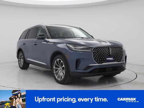 Blue 2025 Lincoln Aviator Premiere