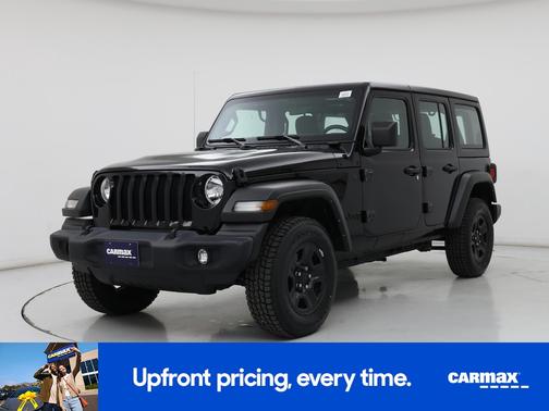 Black 2022 Jeep Wrangler Unlimited Sport